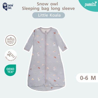 New Collection!! SNOW OWL Sleeping Bag ถุงนอนนุ่มๆ สำหรับเด็ก 0-6 M - Little Koala